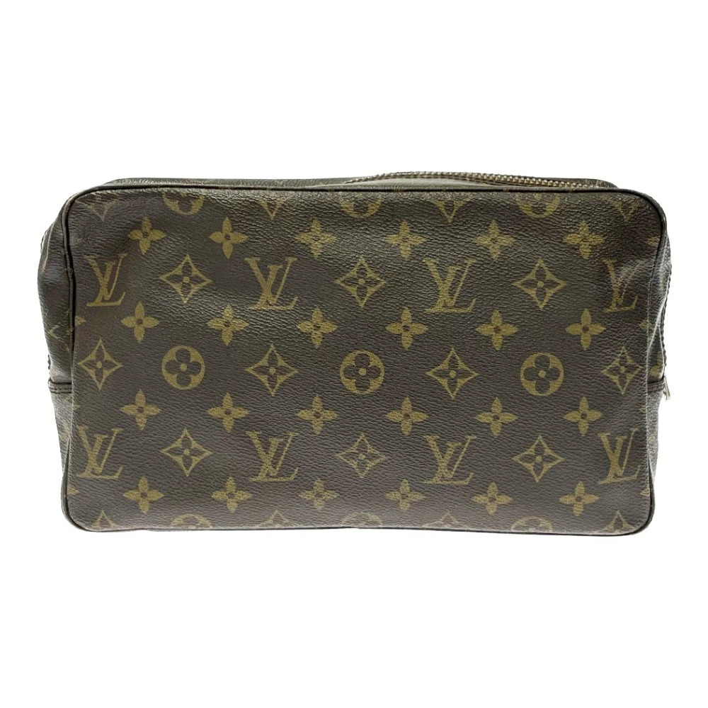 LOUIS VUITTON Monogram Troussard Toilette Brown Shoulder Bag